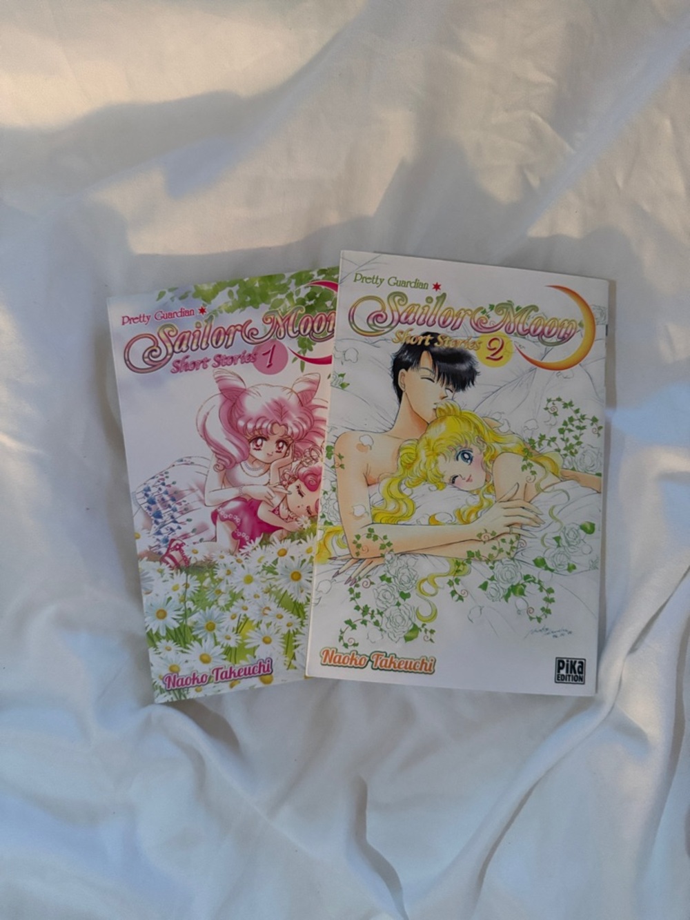 Pretty Guardian Sailor Moon Short Stories Vol.1-2 Manga Set - White Covers